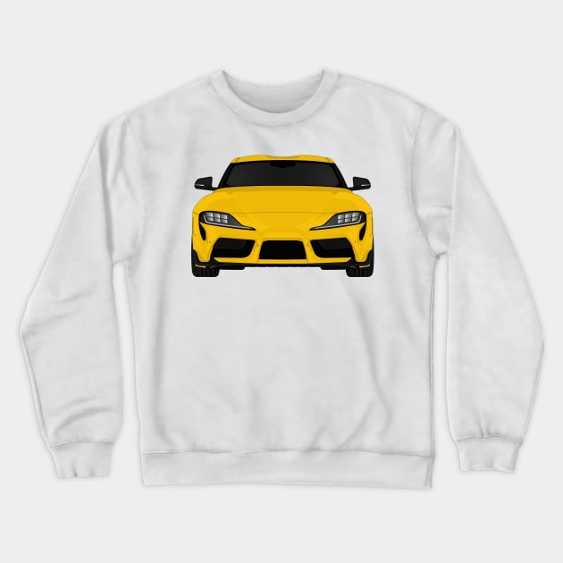 Supra Yellow Crewneck Sweatshirt by VENZ0LIC